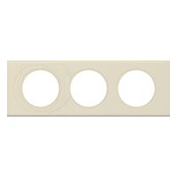 069433 CL RÁMEČEK 3P KŮŽE ŠEDO BÍLÁ