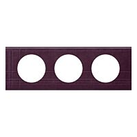 069443 CL RÁMEČEK 3P KŮŽE FIALOVÁ