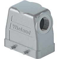 Horní konektorový kryt s průchodkou boke