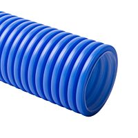KOPOS Trubka KF 09063_PLCA ohebná ø63 450N KOPOFLEX HDPE modrá/bílá 50m