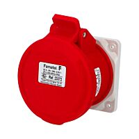 FAMATEL Zásuvka 32A/400V 4-pól IP44 vestavná, přímá