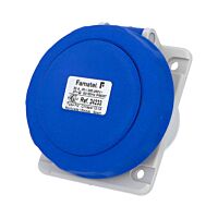 FAMATEL Zásuvka 32A/230V 3-pól IP67 vestavnášikmá