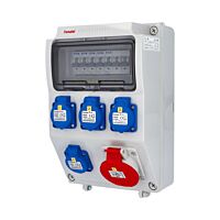 FAMATEL Skříň ZSF40100000.0 /3958 zásuvková IP44