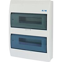 EATON Skříň BC-O-2/24-ECO, 24TE, na omítku, průhledná dvířka, IP40