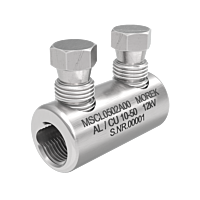MOREK Spojka MSCL50 Al/Cu 10-50mm² kabelová, trhací, 2x Al šroub, 12 kV