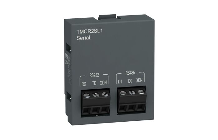 SCHNEIDER Modul M200, 1 SL, RS232C-RS485 1 komunikační linka, pro rozšíření komunikace