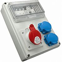 SEZ Skříň ROS FI 1603 IP44 zásuvková jištěná