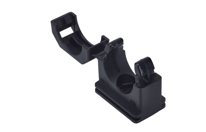FRÄNKISCHE Příchytka COPA-S-07B FIPLOCK® Ø 7mm s víčkem plast černá