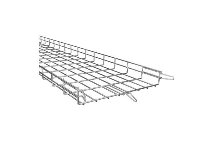 KOPOS Žlab drátěný s integrovanou spojkou DZI 60X400_VEZ pozink 3m