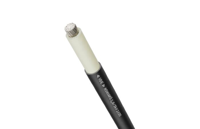 NSHXAFÖ 1x2,5mm2 černý 1,8/3kV