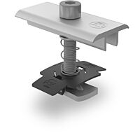 K2 SYSTEMS Svorka K2 Middle Clamp XS 30mm středová stříbrná