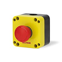Spínač 590.PR01R4N pr.40mm STOP tlačítko