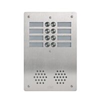 ELTAS Panel AX4024P vandalizmu odolný, 24 tlačítek, 4 sloupce (kartáčovaná nerez ocel)