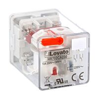 Průmyslové relé 8 pinů 2 zap/vyp 10A 230