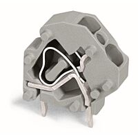 WAGO Svorka 745-3804 s možností řadového připojení na DPS, 4 mm² rozteč 5 mm, modrá