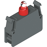 PIZZATO Dioda E2LP1A3V1 LED rudá 12-30VAC/DC