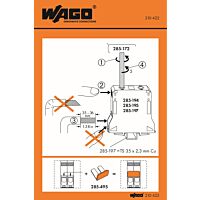 WAGO Nálepka manipulační 210-422