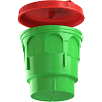 KAISER Krabice stropní velikost 105, průměr 60 mm, do betonu