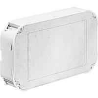 KAISER Krabice čtvercová univerzální bezhalogen 240x140x72 mm s minerálním víkem, do dutých stěn