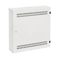 SOLARIX Rozvaděč SOHO LC-18 s lištami 2U, 4U a 11U, 19", 550x550x150mm bílá RAL9003