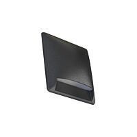 PANLUX Svítidlo LED LEON SQUARE 4W 240lm 3000K IP65 antracit