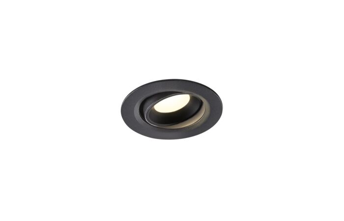 NUMINOS® MOVE XS, zápustné stropní svítidlo černé 4000 K 40°