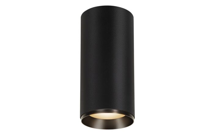 NUMINOS® DALI XL, přisazené stropní svítidlo černé 36 W 3000 K 24°