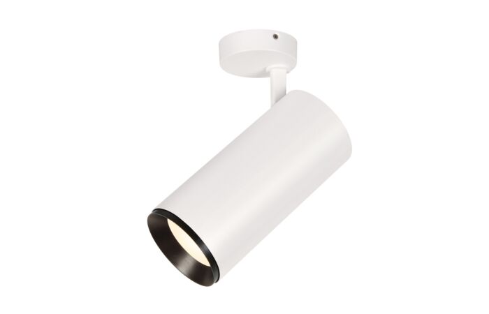 NUMINOS® XL PHASE, přisazené stropní svítidlo bílé/černé 36 W 36°