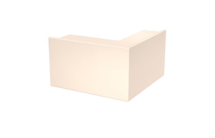OBO BETTERMANN Vnější roh, pro kanál WDK, 348x230x100, krémová bílá Polyvinylchlorid, PVC typ WDK A100230CW