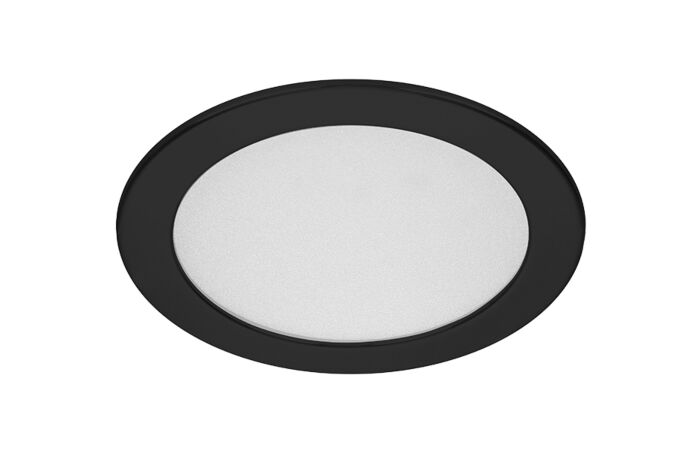 PANLUX Svítidlo LED ROUND CCT 24W 2160lm 3000-4000-6000K kulaté IP44 černá
