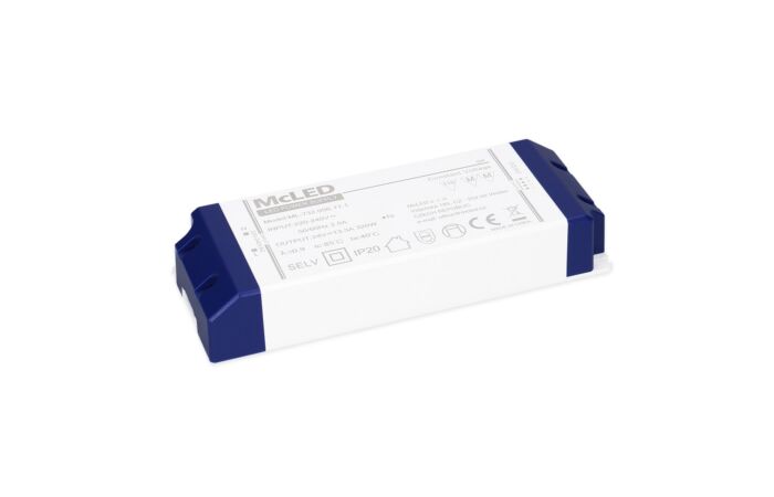 MCLED Zdroj napájecí 320W 3A DC24V/13 plastové provedení se svorkovnicí IP20