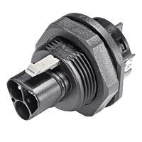 WIELAND Vidlice vestavná 3 x 0,75-6,0 M25 kabelová, šroubové svorky, černá