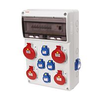 FAMATEL Zásuvková skříň ZSF60202000.1 /3952 IP44