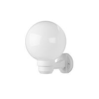 PANLUX Svítidlo PARK N 60W E27 mléčná IP33 bílá