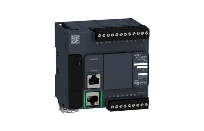 SCHNEIDER TM221CE16U >PLC Modicon M221, 24VDC, 9DI