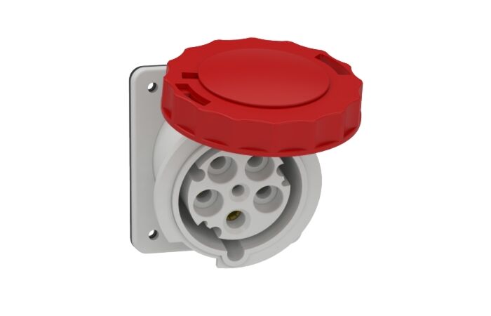 SCHNEIDER Zásuvka 81283 63A 3P+N+PE 400V IP67