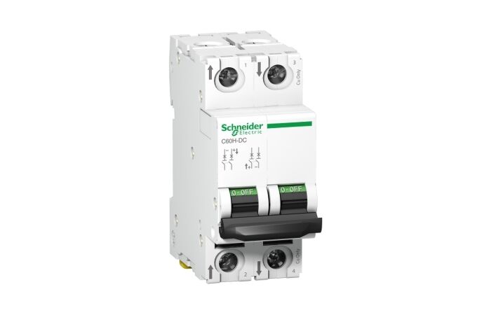 SCHNEIDER A9N61539 Jistič C60H-DC 2P 63A C 500V DC