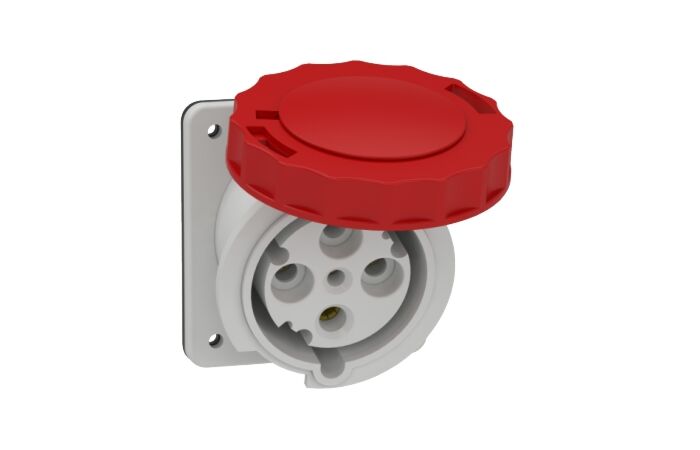 SCHNEIDER 81282 Zásuvka vest. 63A 3P+PE 400V IP67