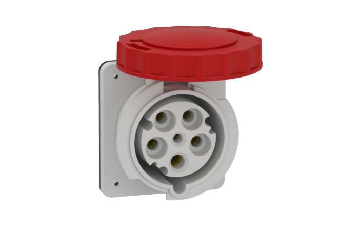 SCHNEIDER Zásuvka 81683 63A 3P+N+PE 400V IP67