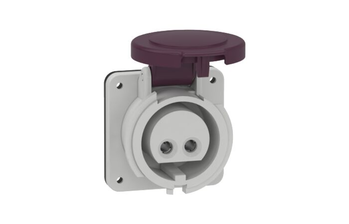 SCHNEIDER 82901 Zásuvka vest.16A 2P 24V 50/60Hz IP