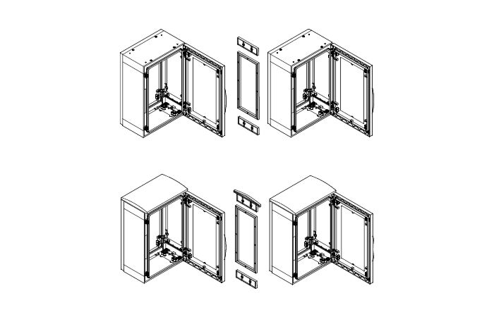 SCHNEIDER 7035 spojovací sada 2000x420mm