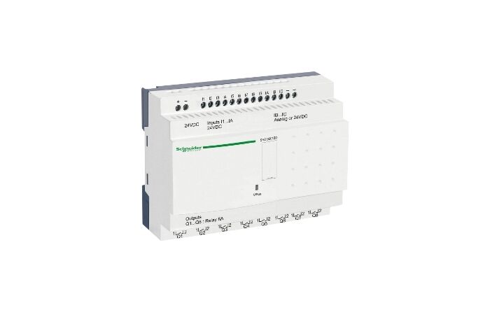SCHNEIDER COMPACTslepý 24VDC bez hod 12DI(2AI)/8RO