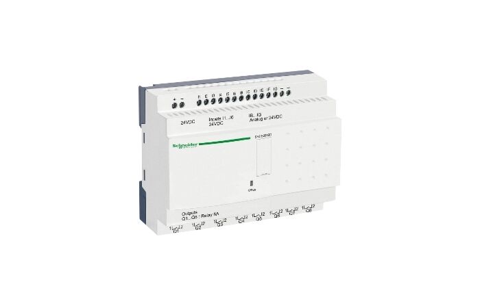 SCHNEIDER COMPACTslepý 24VDC s hod 12DI(6AI)/8RO