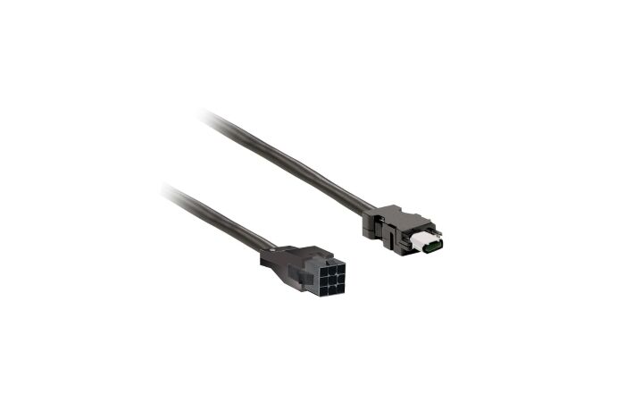 SCHNEIDER VW3M5D1AR50 power cable 5m shielded 0,82