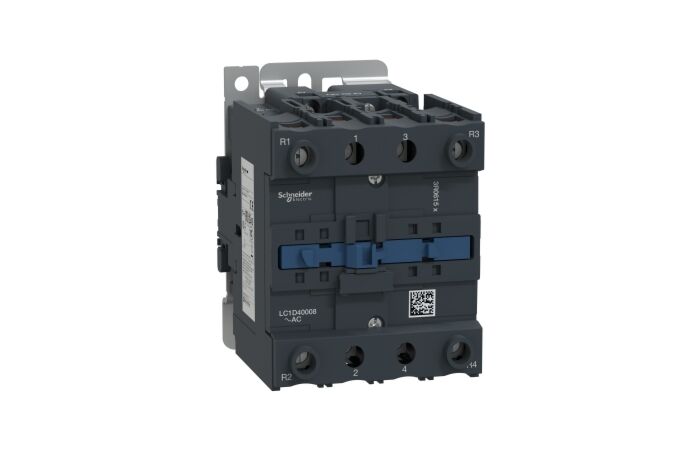 SCHNEIDER LC1D40008M7 CONTACTOR 40A 2P2R 220V 50/6