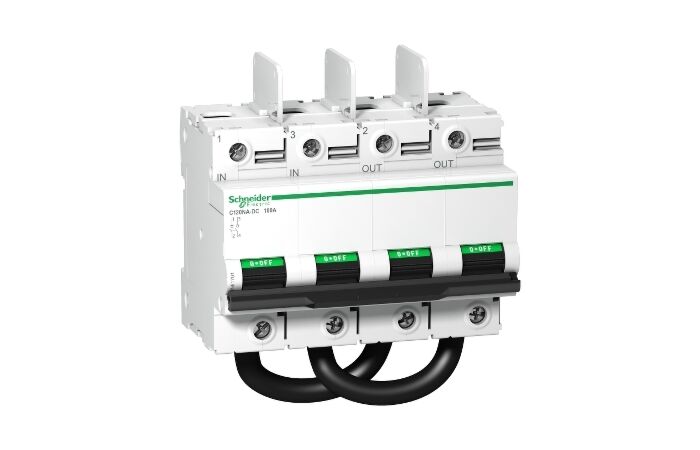 SCHNEIDER A9N61701 C120 NA-DC 1000VDC 100A 2P