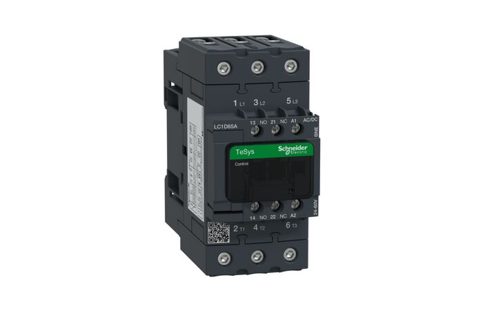 SCHNEIDER LC1D65ABNE TeSys D Green 3P 65A 24 - 60V