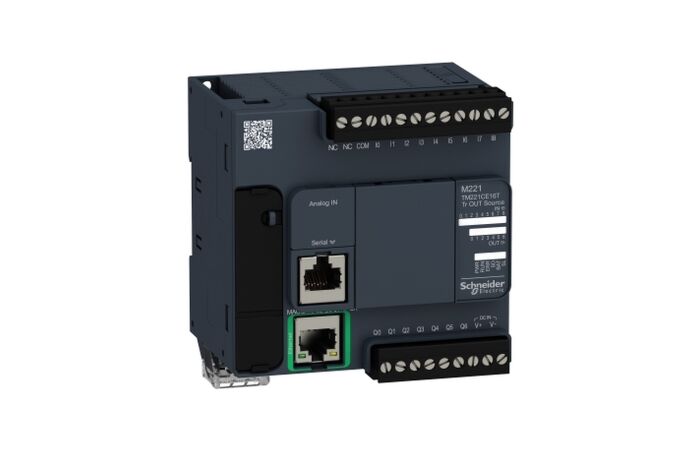 SCHNEIDER TM221CE16T PLC Modicon M221, 24VDC, 9DI,