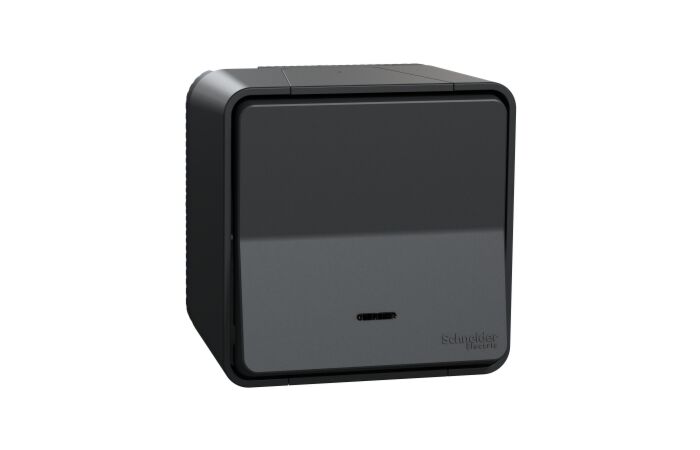 SCHNEIDER Spínač MUREVA 35024 č.6/S IP55 antracit