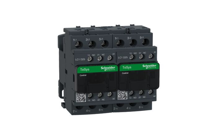 SCHNEIDER LC2D25U7 Reverzační stykač 25A cívka 240